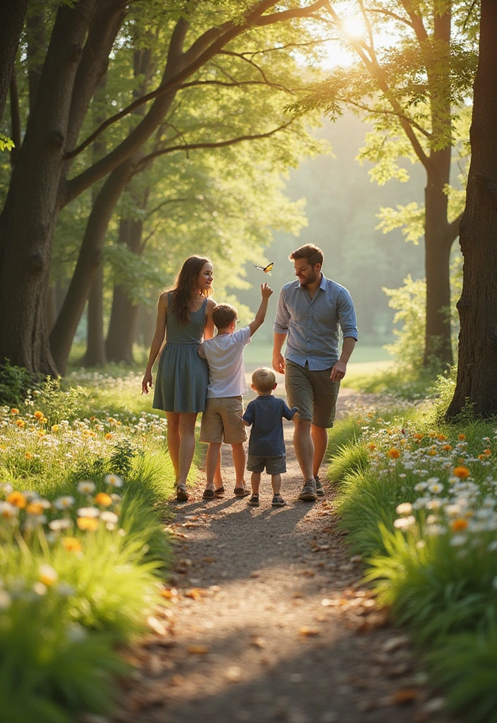 16 Powerful Ways to Raise Kids Who Love Jesus (You’ll Be Inspired by #9!) - 8. Take Nature Walks to Appreciate God's Creation