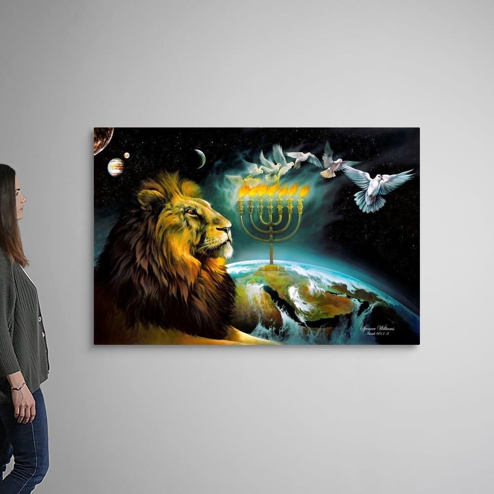 Our Honest Review: CANVAS ON DEMAND Menorah Wall Art Print