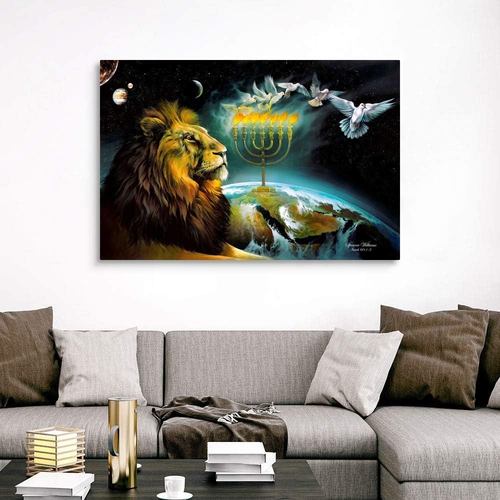Our Honest Review: CANVAS ON DEMAND Menorah Wall Art Print