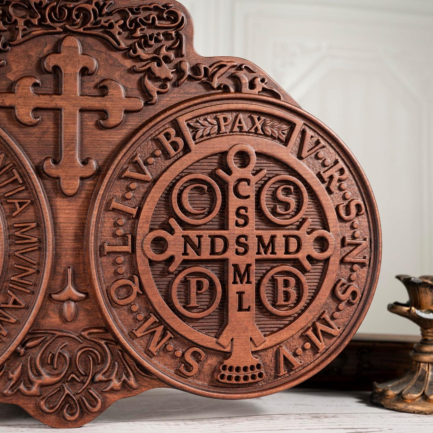 Our Review: Handmade Saint Benedict Medal Wall Decor, Perfect Gift