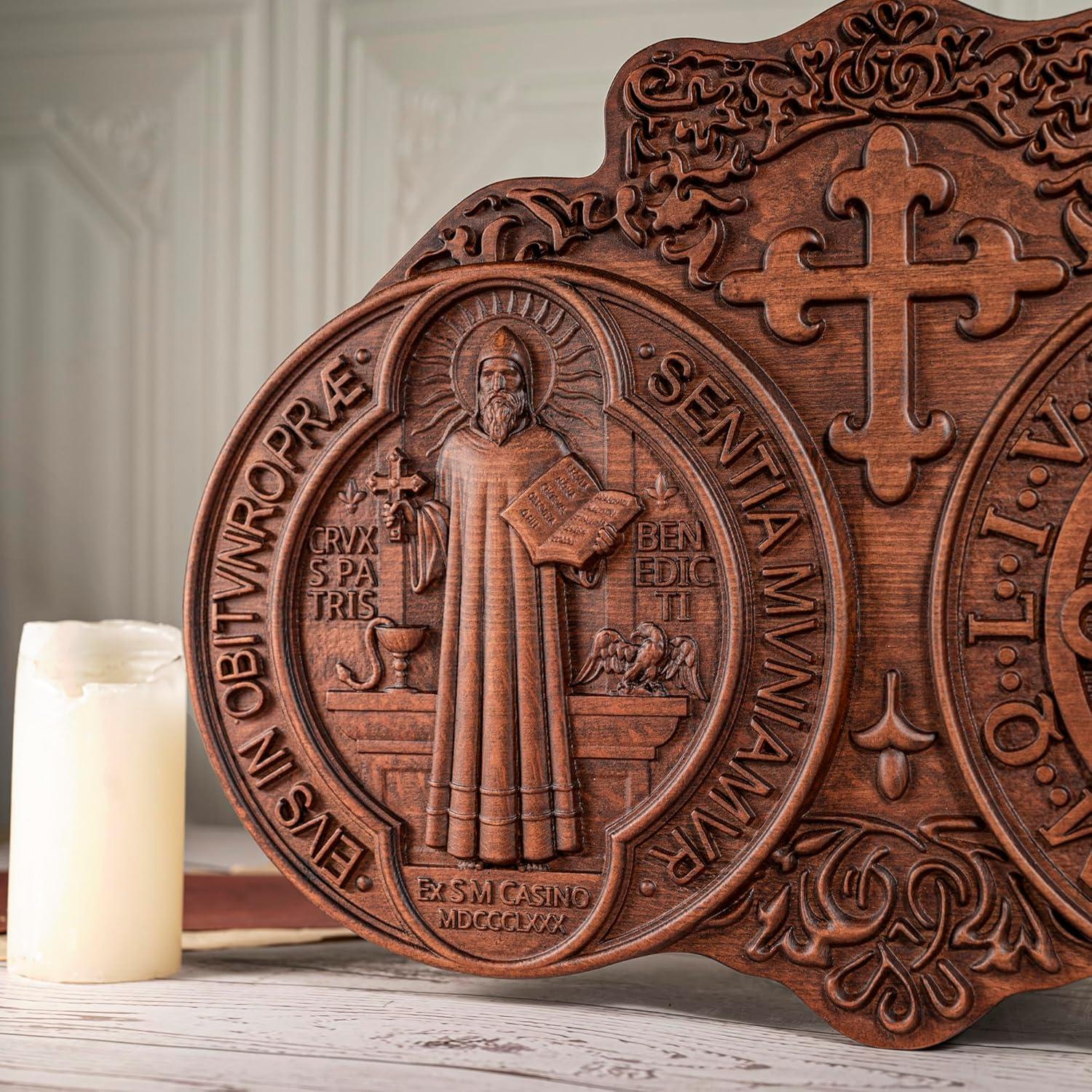 Our Review: Handmade Saint Benedict Medal Wall Decor, Perfect Gift