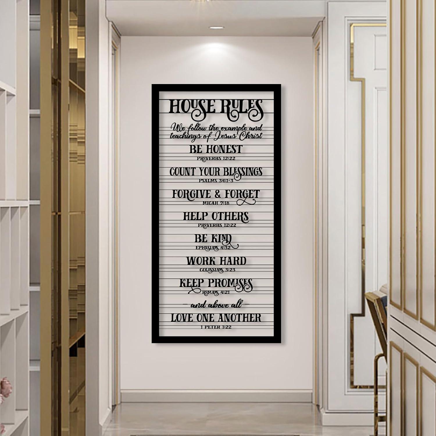 How We Loved Adding Faith & Style with Metal Bible Verse Art
