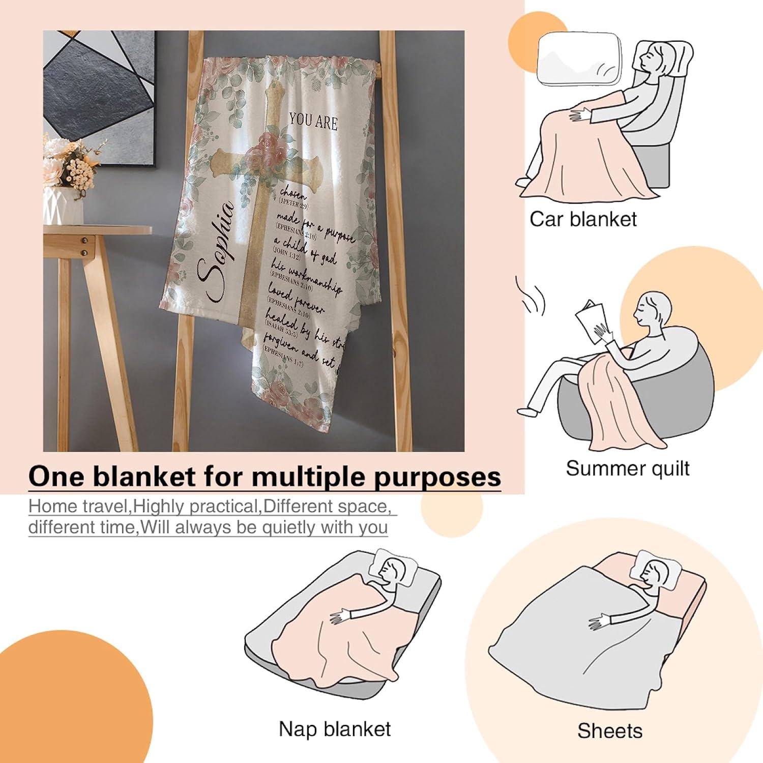 Our Review: AMITAYUS‌ Personalized Bible‌ Verse ⁣Blanket Gift