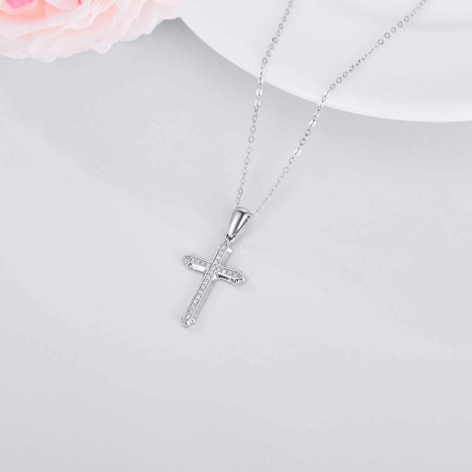Our Honest Review of ‌the SISGEM 10k Gold diamond Cross necklace
