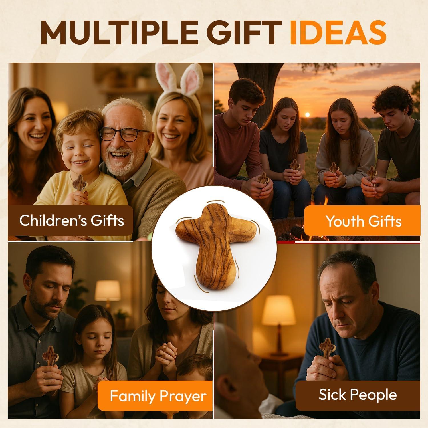 Our Review of Holy Land ‍Market's 50 Olive Wood Hand Crosses