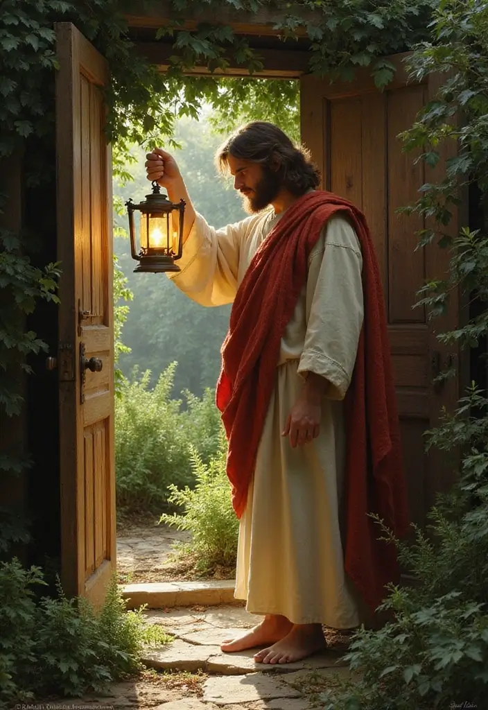 10 Stunning Jesus Christ Art Pieces That Will Inspire Your Faith Journey (You Won't Believe #4!) - 10. Jesus, The Light of the World by William Holman Hunt