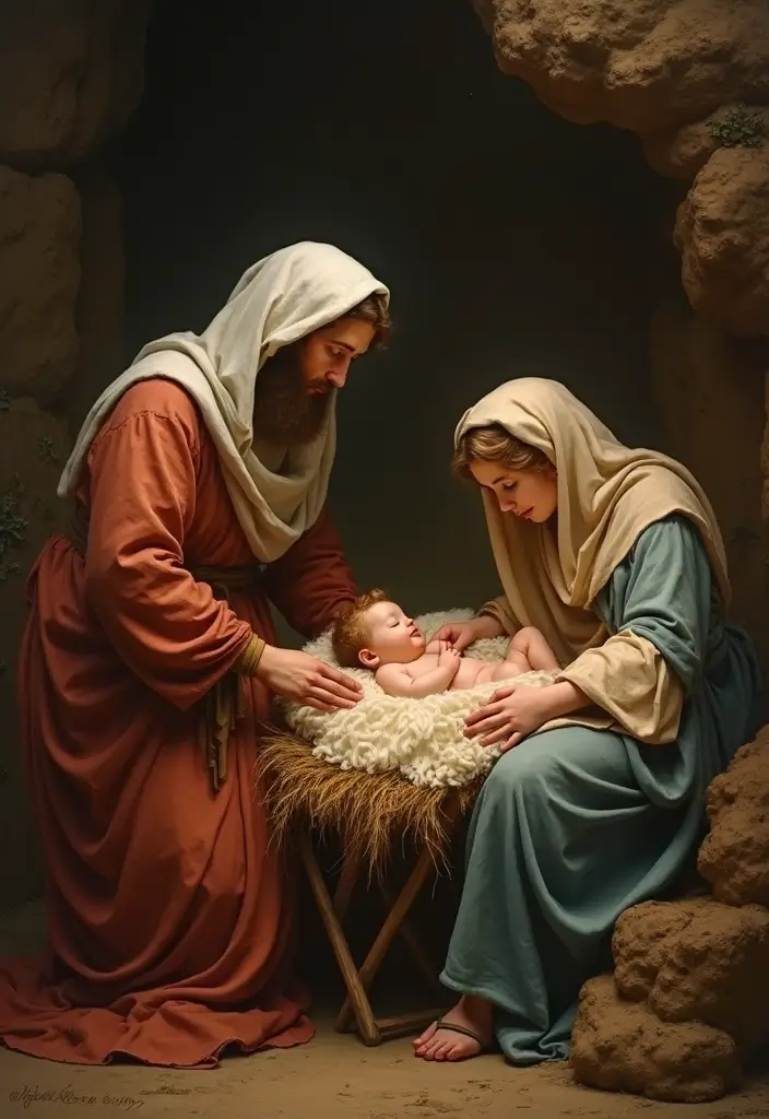 10 Stunning Jesus Christ Art Pieces That Will Inspire Your Faith Journey (You Won't Believe #4!) - 7. The Nativity by Charles Le Brun