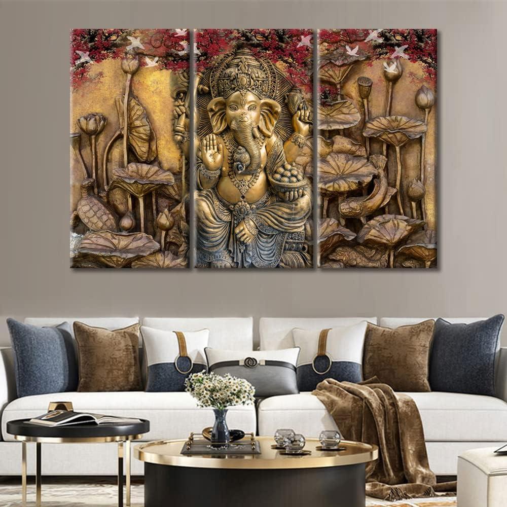 Our Honest Review of TUMOVO's Ganesha 5-Piece wall Art Set