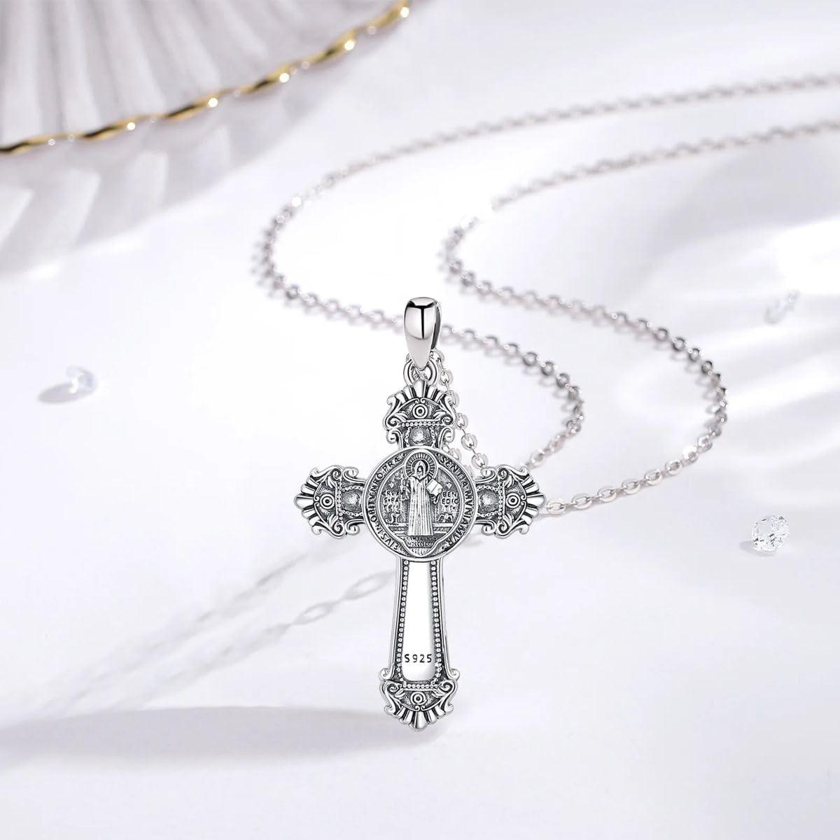 Our Honest Review of the‌ 2025 Sterling⁤ Silver saint ⁣Benedict Necklace