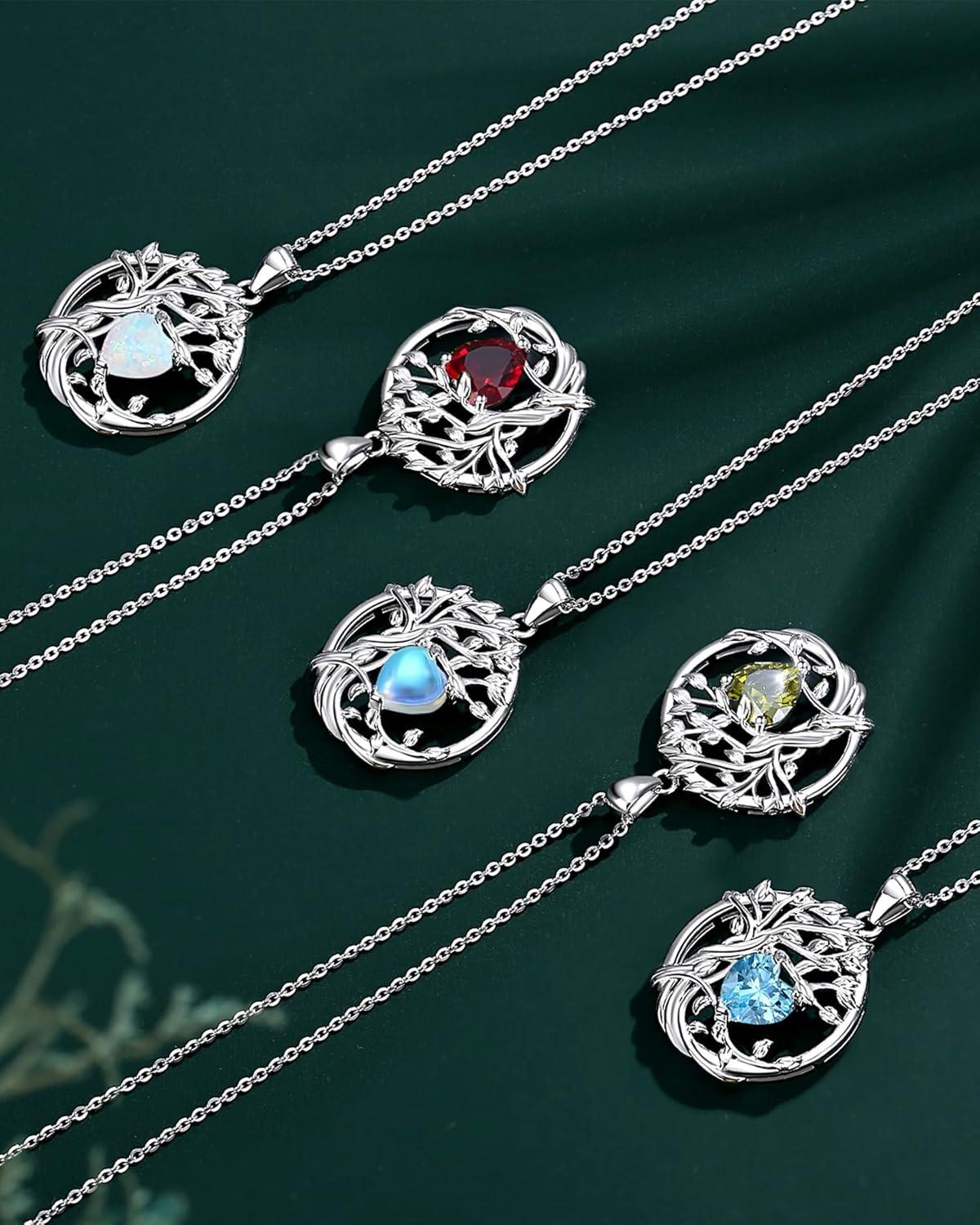 Our Review of the FANCIME Tree of Life Birthstone Necklace: Meaningful & Stylish