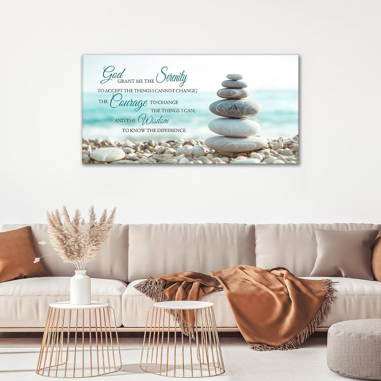 Why We Love the Serenity Prayer Canvas for Our Home and Office Decor