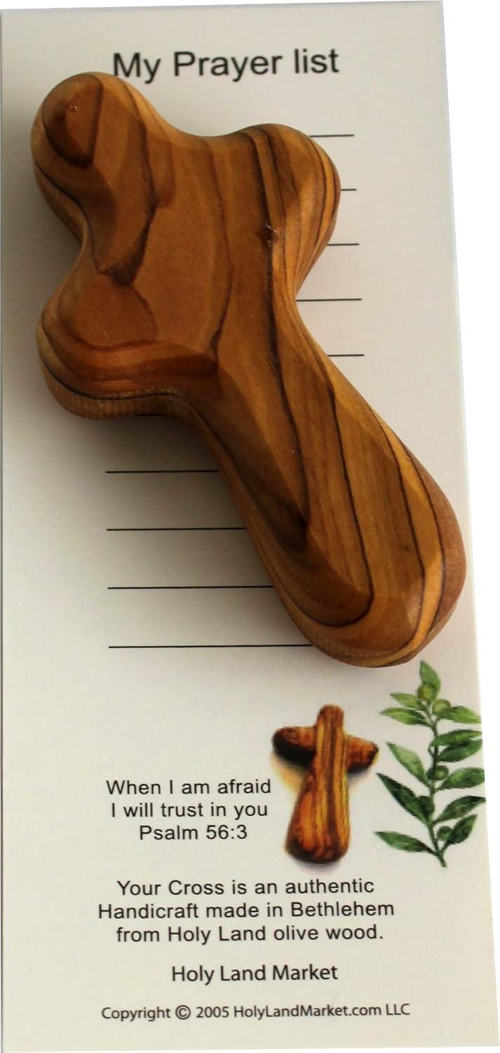 Our Review: Holy Land Olive Wood Pocket Crosses with Certificate