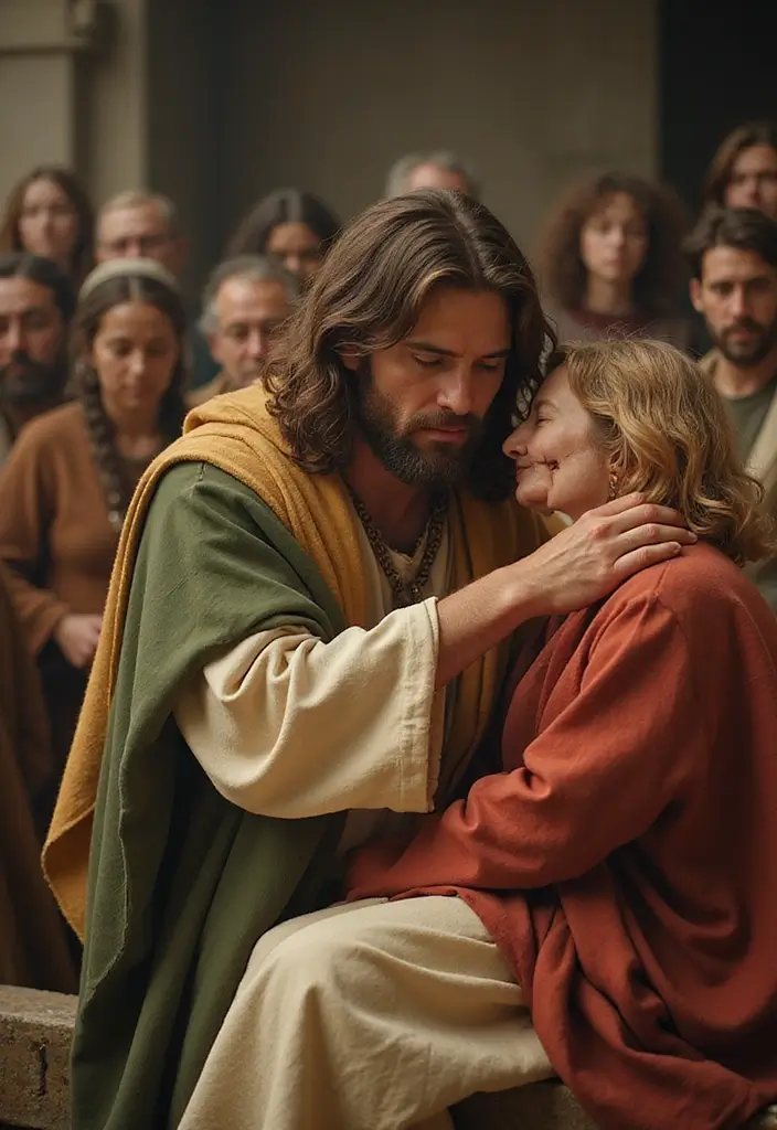 15 Stunning Jesus Christ Images That Will Deepen Your Faith Instantly - 13. Jesus Heals the Sick