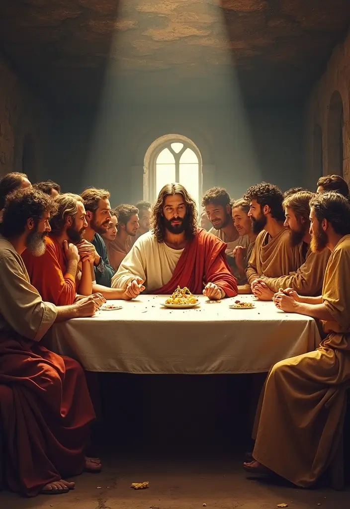 15 Stunning Jesus Christ Images That Will Deepen Your Faith Instantly - 5. The Last Supper Moment