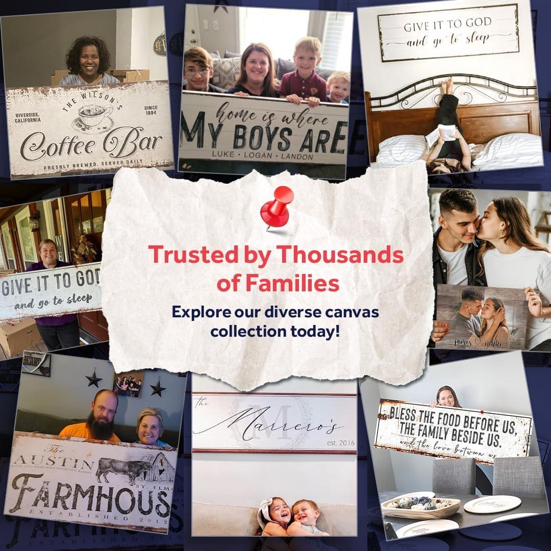 Why We love Tailored Canvases' Inspirational Christian Wall Art