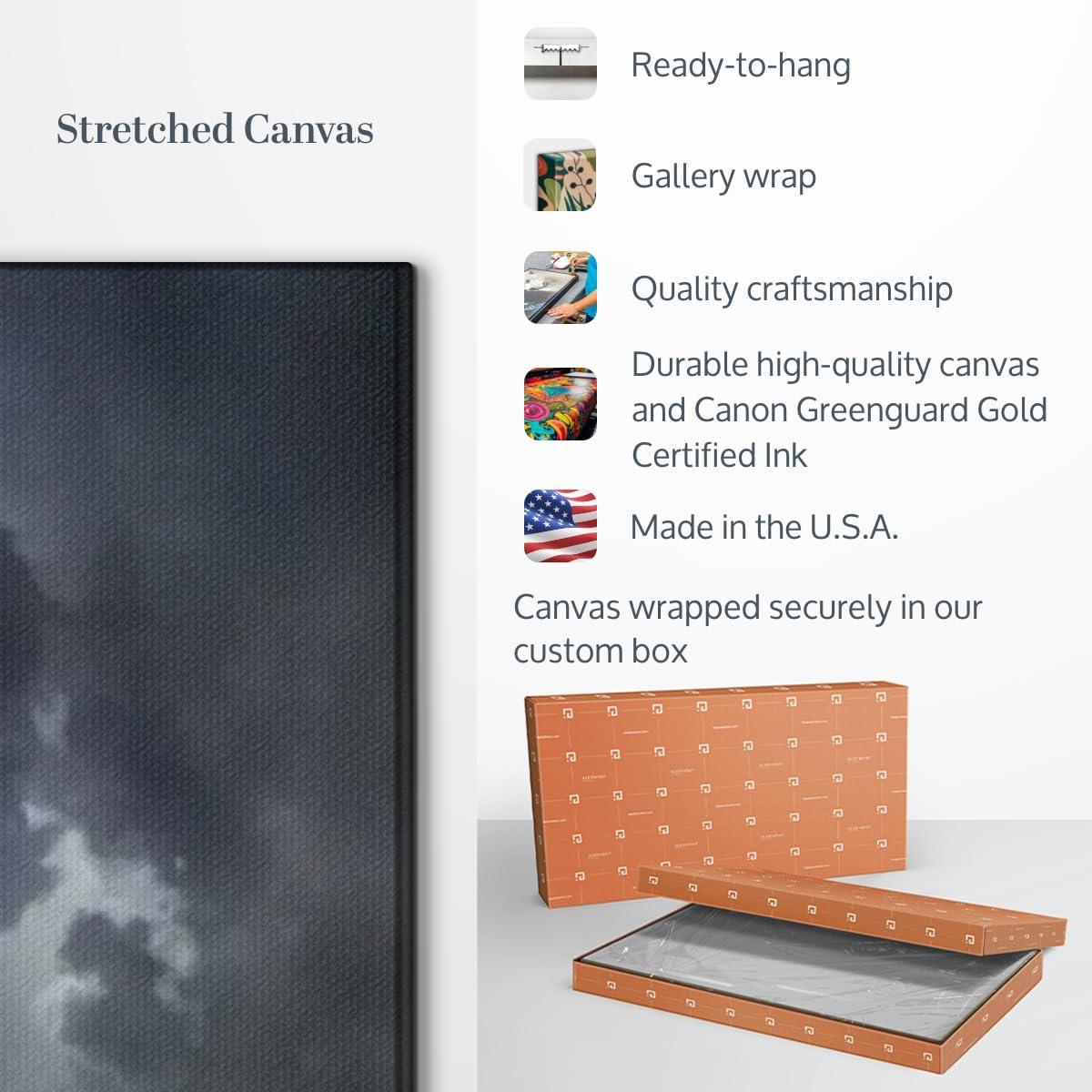 why We Love the ElephantStock Stairway to Jesus Canvas Art