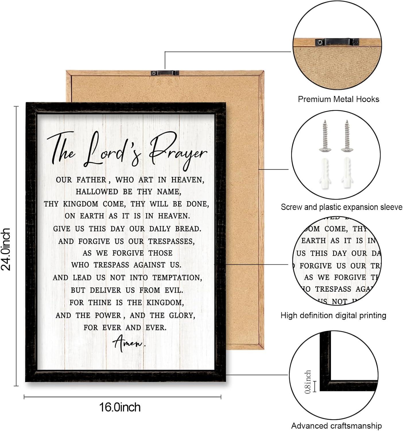 Our review: Vintage Rustic Bible Verse Wall Art Set for Inspired homes