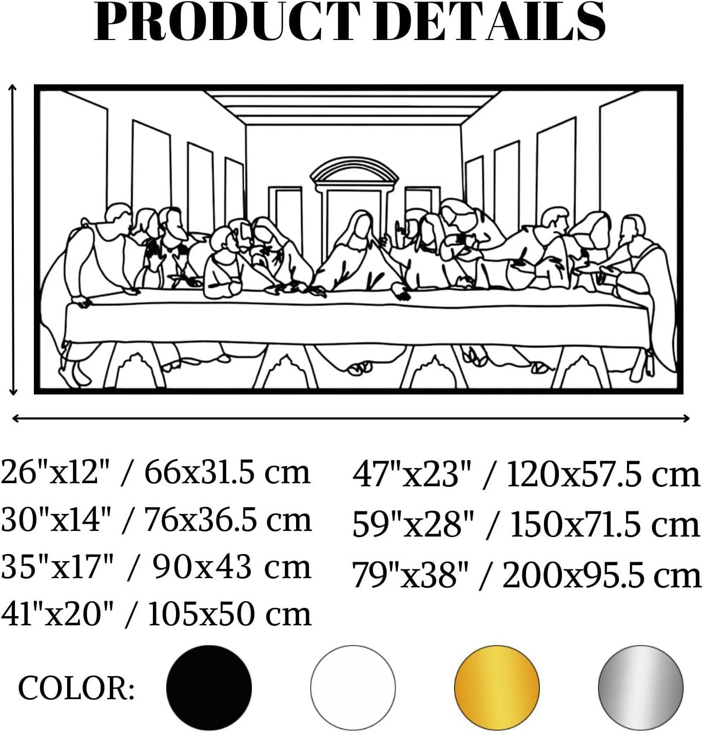 Our Review: Last Supper Metal Wall Decor for Timeless Christian Style