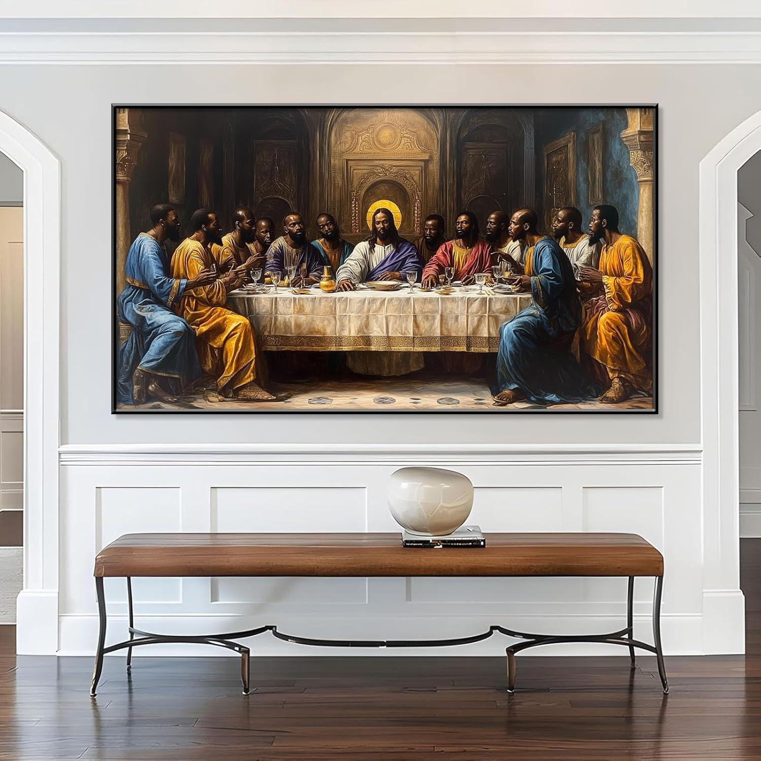 Our Honest Review: The Last Supper African ‍American ​Canvas Art