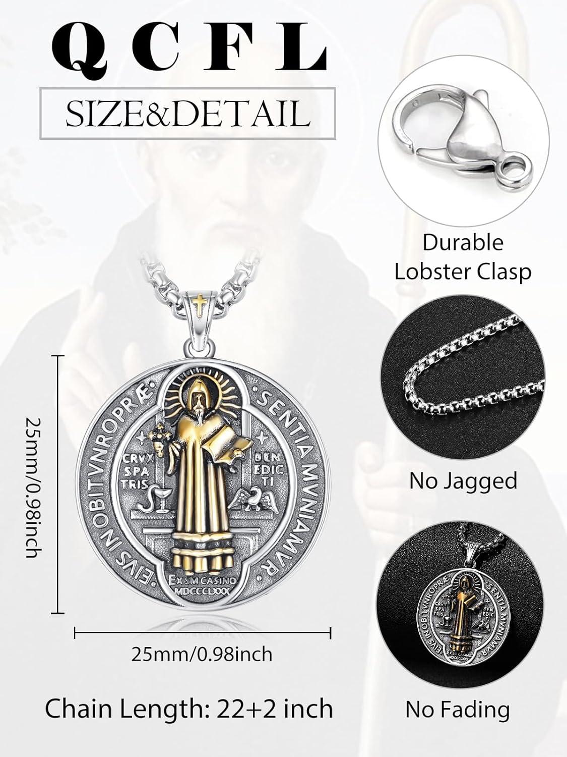 Our Honest Review ‍of the 925 Sterling ‌Silver Saint Medal necklace