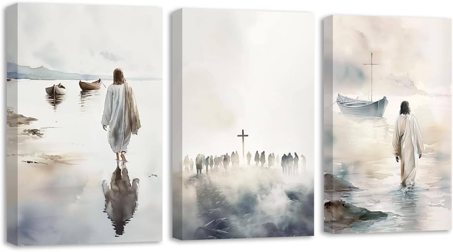 Our Review of SWQYLB Jesus Canvas Wall Art: Quality and faith Combined