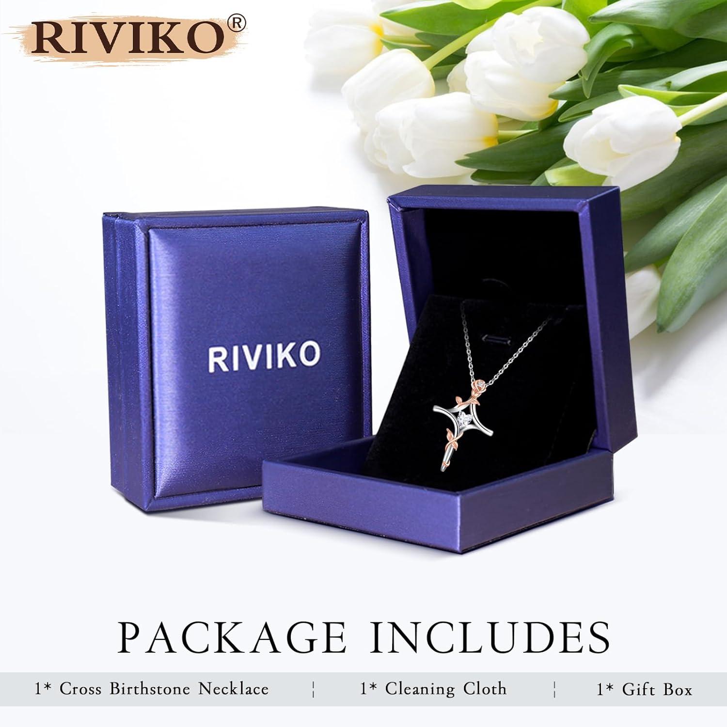 Our Honest Review of the RIVIKO Rose Flower Cross Necklace⁢ for women