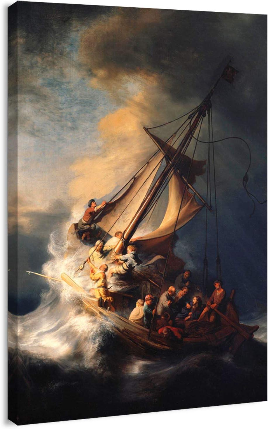 Our review: Rembrandt's Christ in The Storm Canvas Print (32x48)