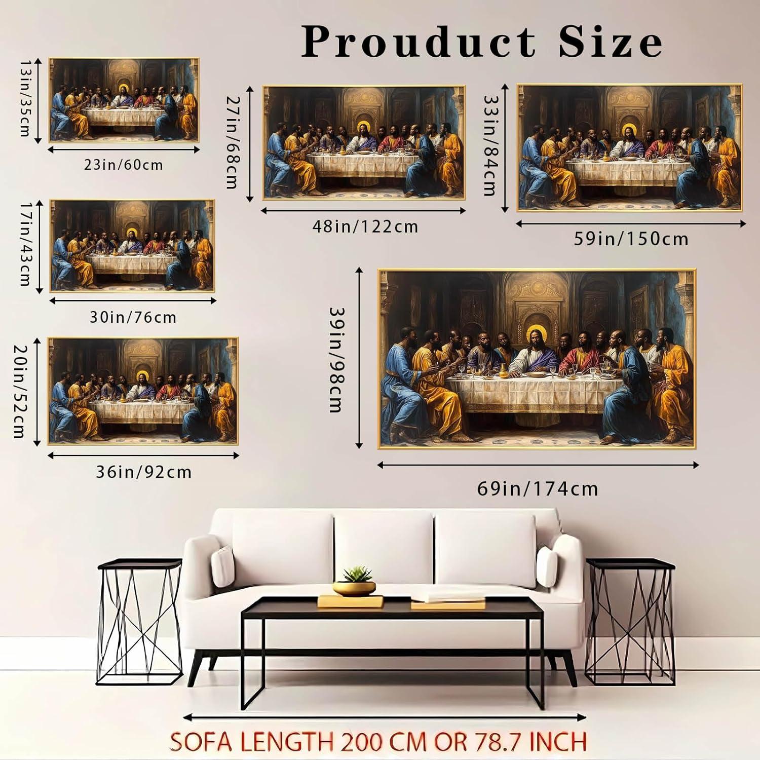 Our​ Honest ⁤Review: The ‌Last Supper african American Canvas Art