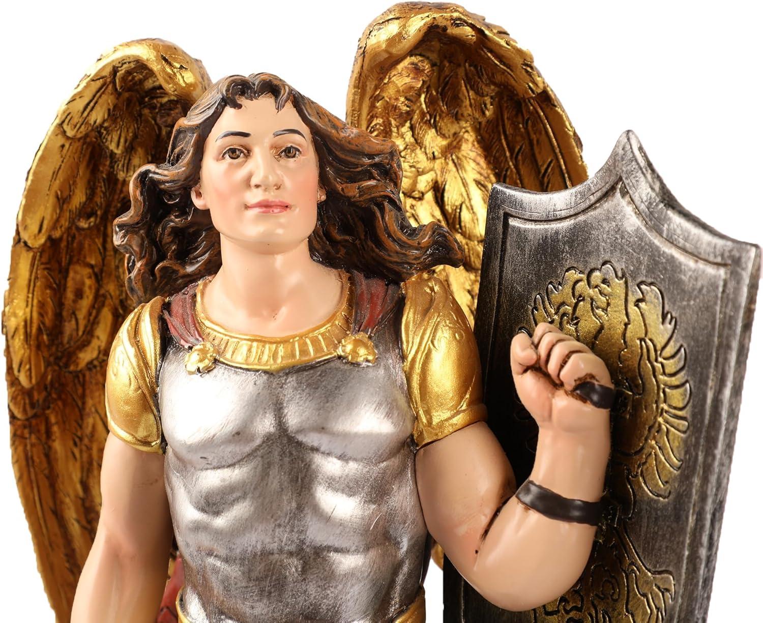 Discovering the Beauty of Yu Yan's Archangel Michael Statue Together