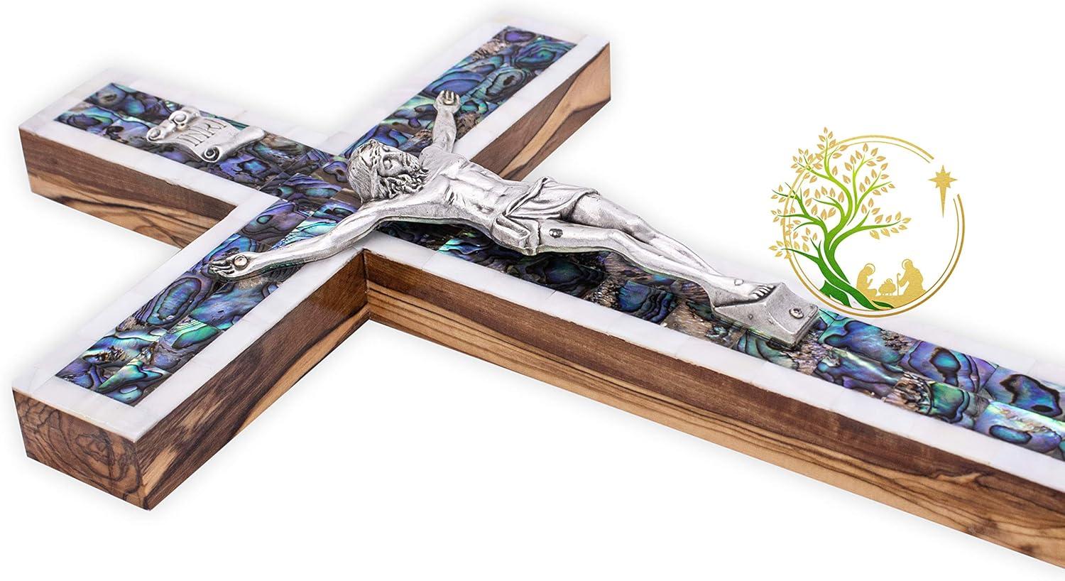 Why We Love This Handmade Olivewood Crucifix for Our Home