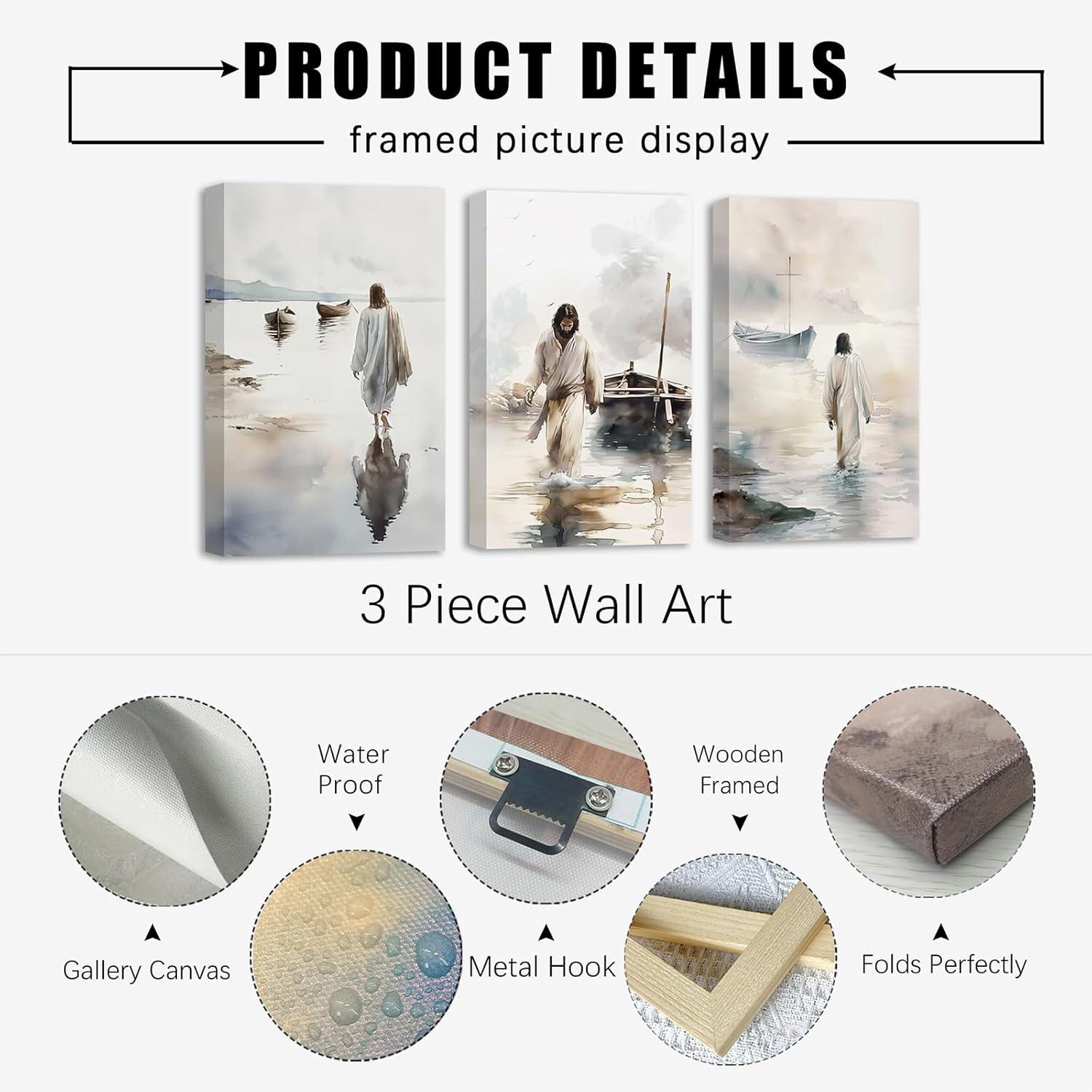 Our Review of SWQYLB jesus Canvas Wall Art: Quality and Faith Combined