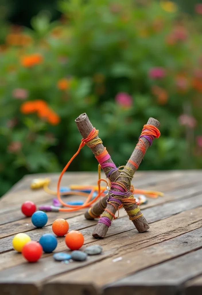 12 Amazing Kids Bible Crafts That Will Bring Stories to Life (You Won't Believe #5!) - 3. David and Goliath Slingshot 1