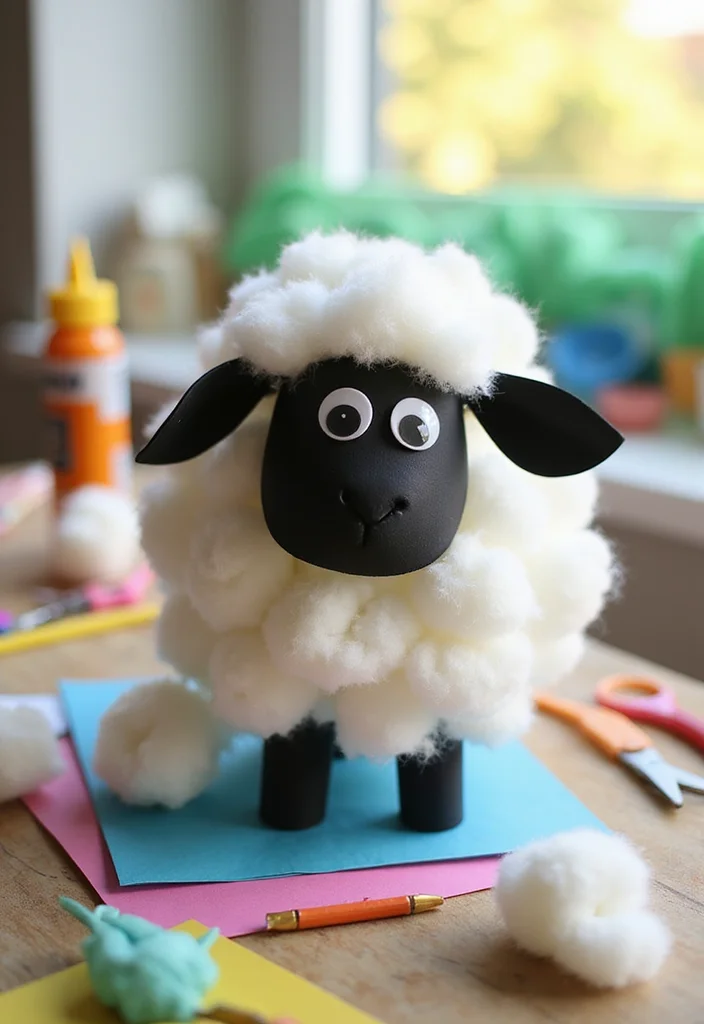 12 Amazing Kids Bible Crafts That Will Bring Stories to Life (You Won't Believe #5!) - 5. The Lost Sheep Sheep Craft (You Won't Believe This One!) 1