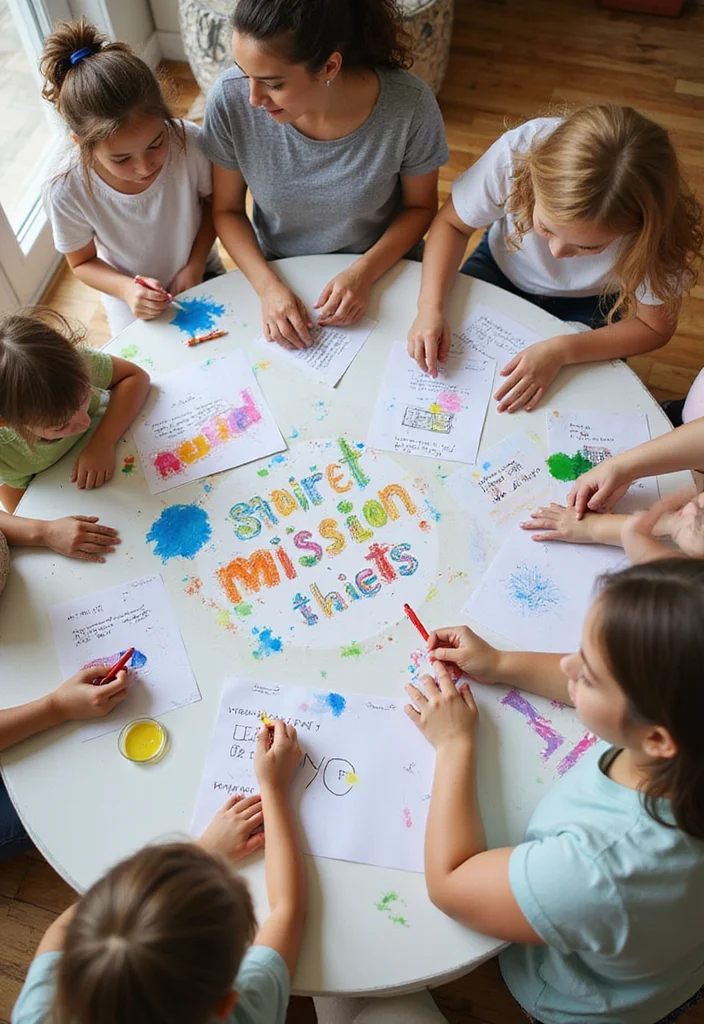 18 Creative Ways to Raise Faith-Filled Kids (Your Family Will Thank You for #6!) - 6. Create a Family Mission Statement 1