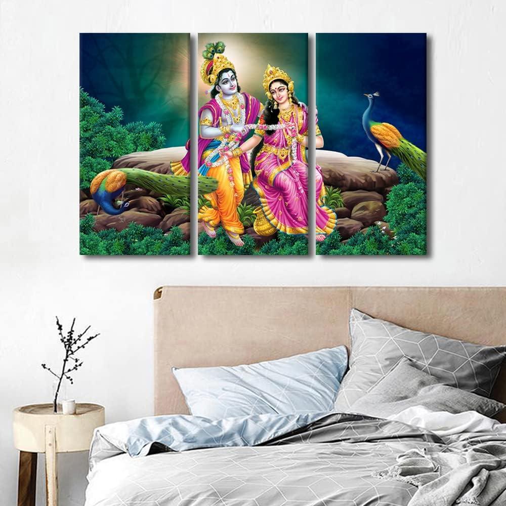 Our Honest Review of TUMOVO Radha Krishna Multi Panel Wall Art