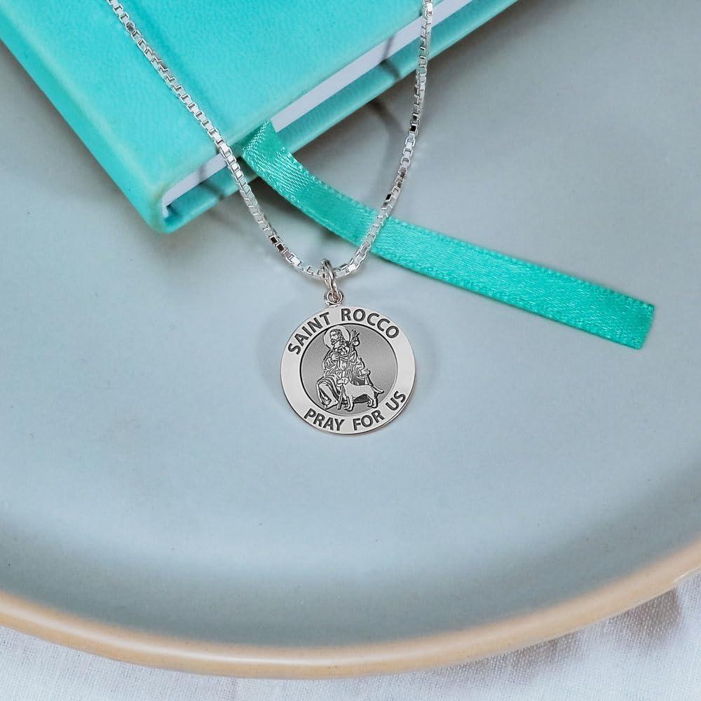 Our Honest Review of ‍the PicturesOnGold Saint Rocco Sterling Silver Medal