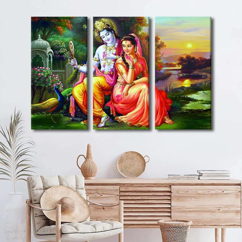 Our Honest Review: Stunning Lord krishna Canvas Wall Art for Home