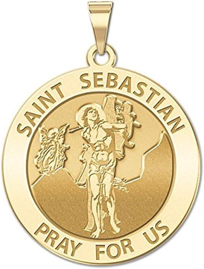 our ‍Review of the 14K Gold Saint Sebastian Medal from PicturesOnGold