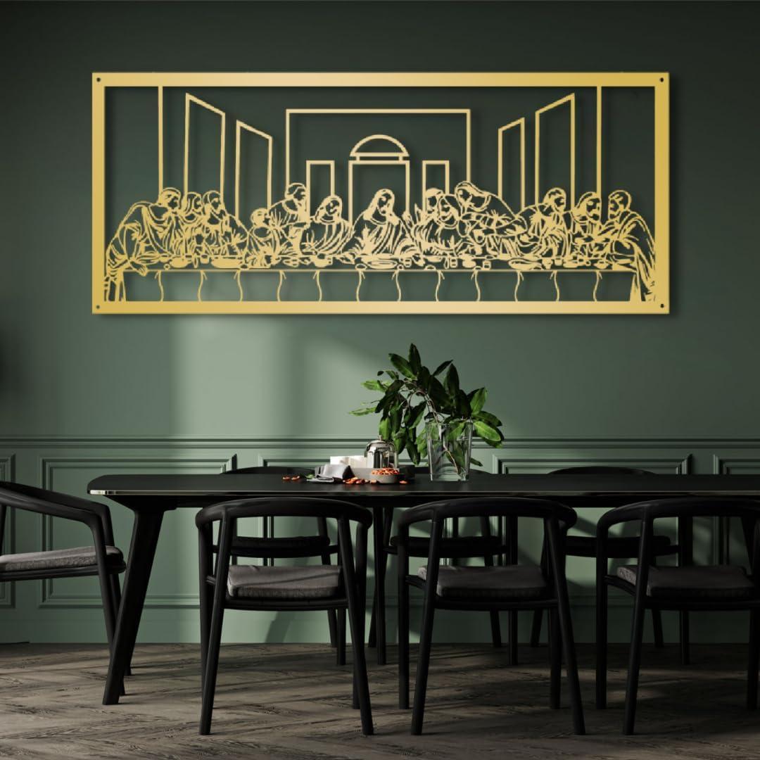 Our Review: Jesus ‌Last Supper ​Metal Wall Art ⁤for⁢ Christian Homes