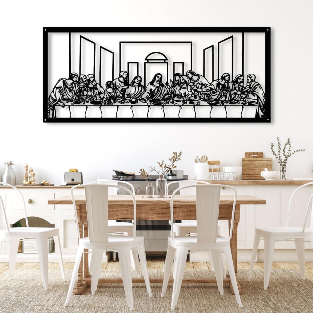 our ⁤review: Jesus Last Supper Metal Wall Art for Christian Homes
