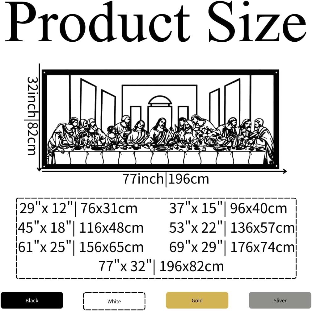 Our Review: Jesus Last Supper Metal Wall Art⁢ for christian Homes