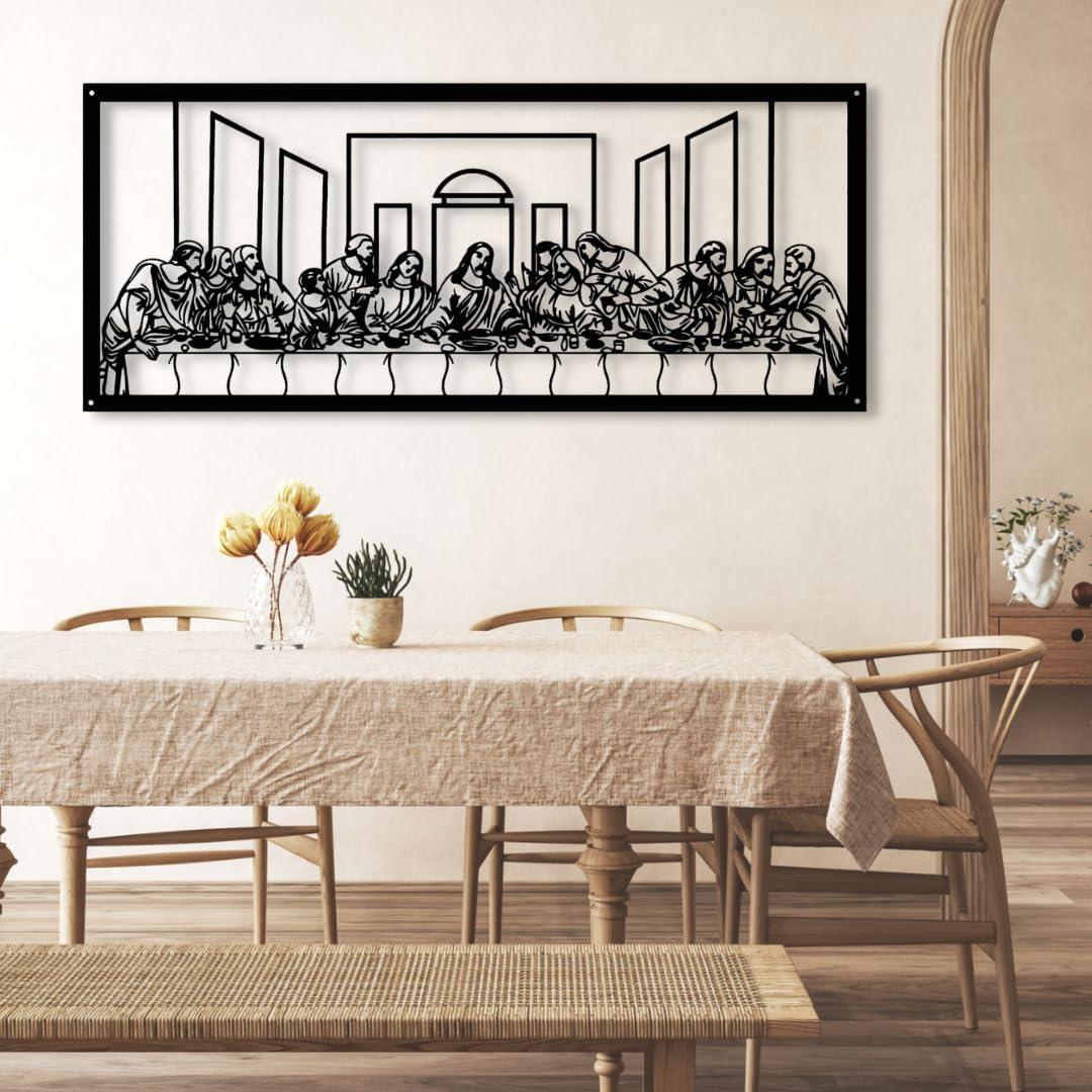 Our Review: Jesus Last Supper Metal Wall‌ Art for Christian ⁣Homes