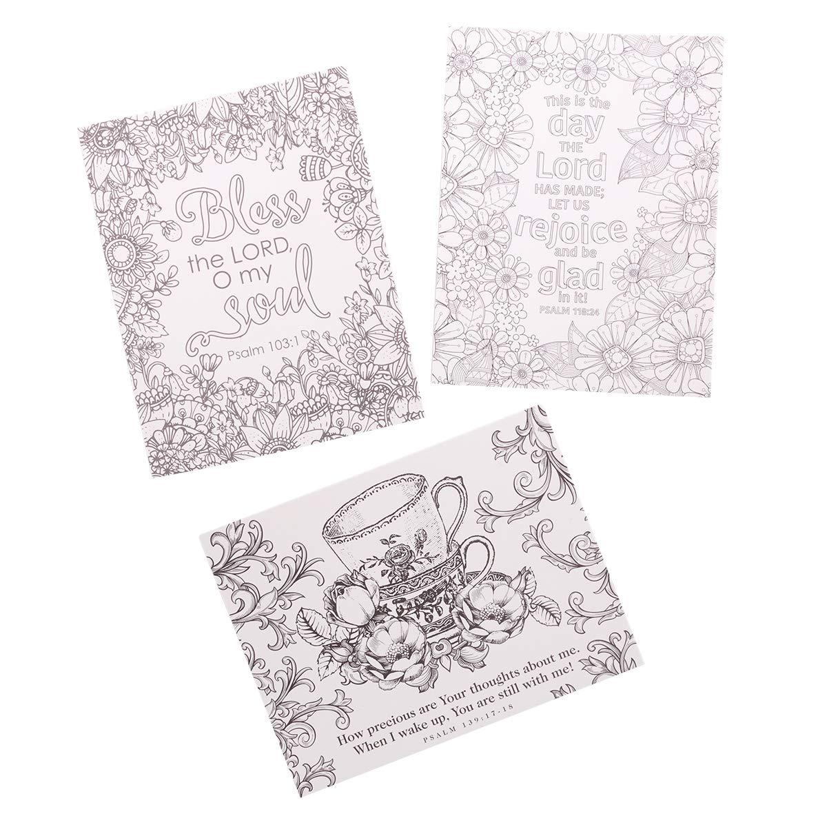 Discovering Creativity and Peace with Psalms in color Cards