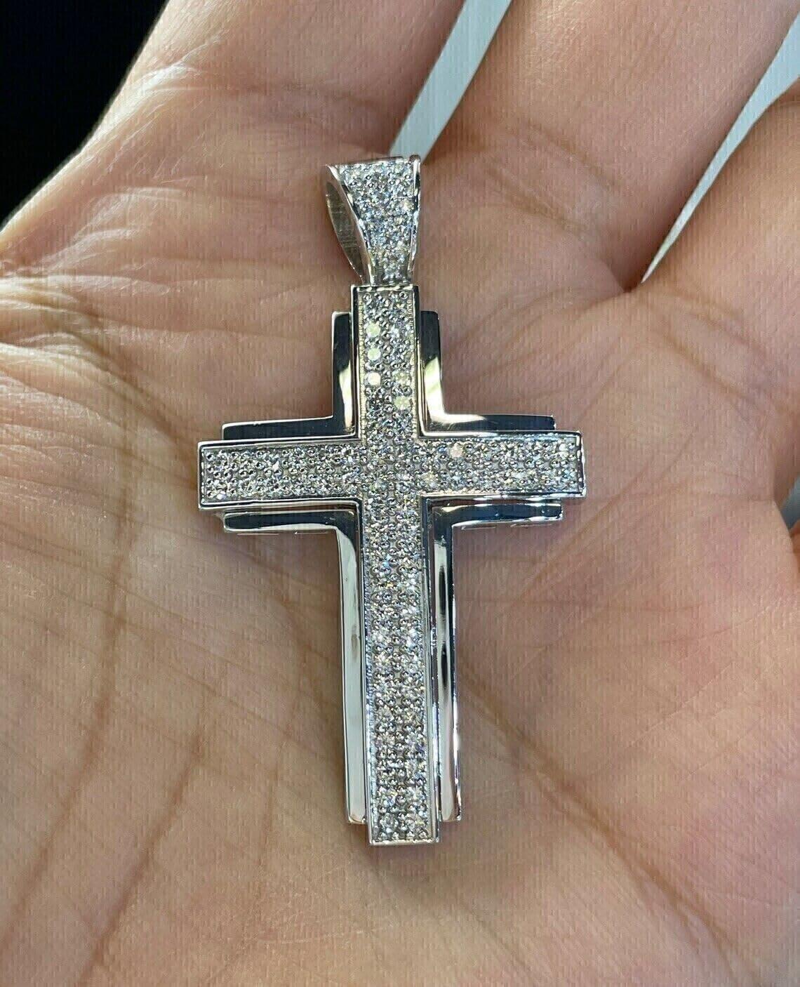 Our Honest Review: 925 Sterling Silver Men's Cross Pendant with Diamonds