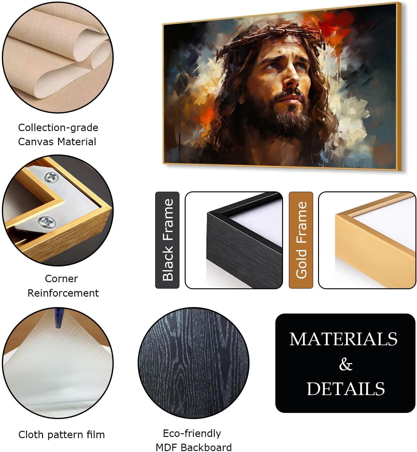 Our Review of the Jesus Christ Crown of Thorns Canvas Wall Art