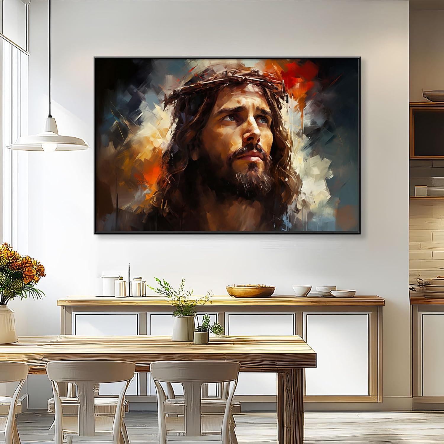 Our Review of the Jesus Christ Crown of Thorns Canvas Wall art