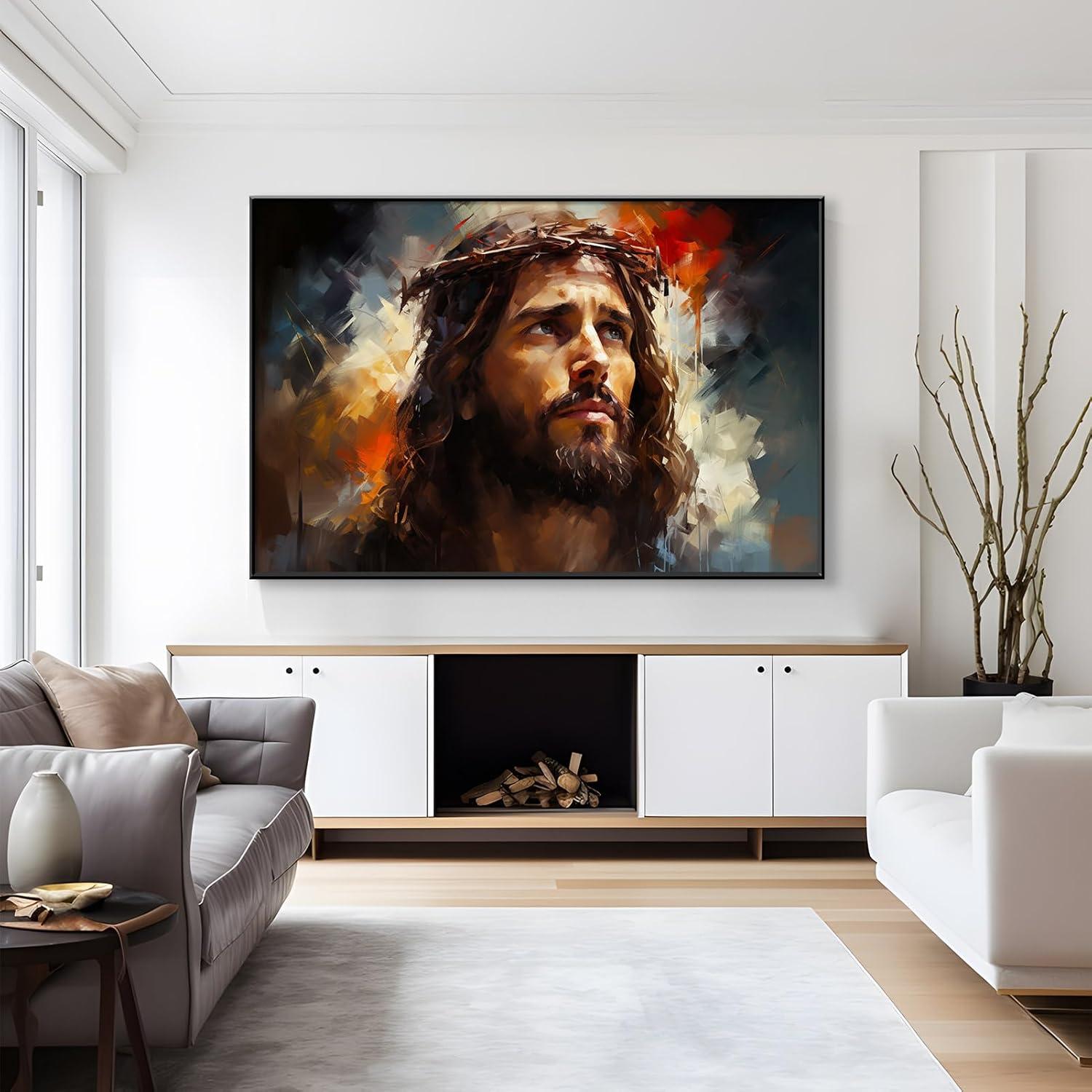 Our Review of the Jesus Christ Crown of Thorns Canvas Wall Art