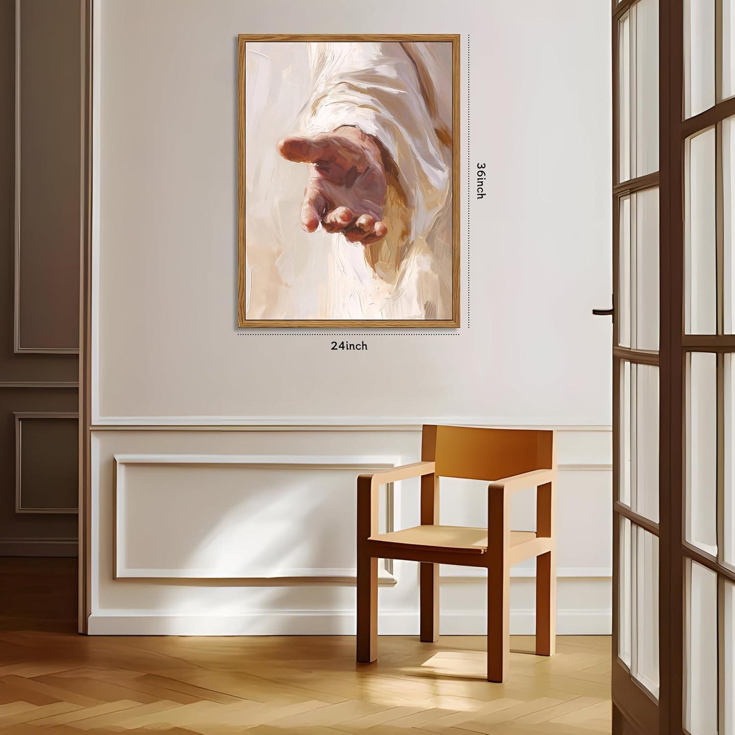 Our Review of the Floating Framed Christian Jesus Wall Art