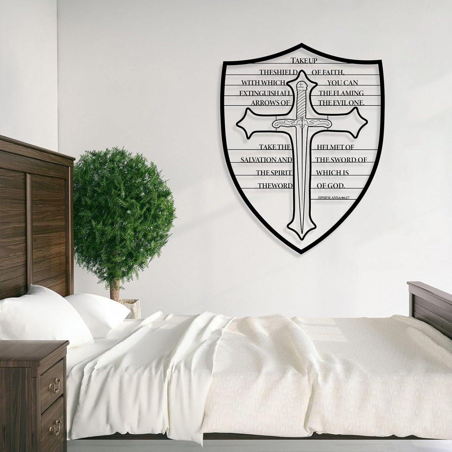 our Review of the Armour of God Metal Wall Decor: Inspiring & Stylish