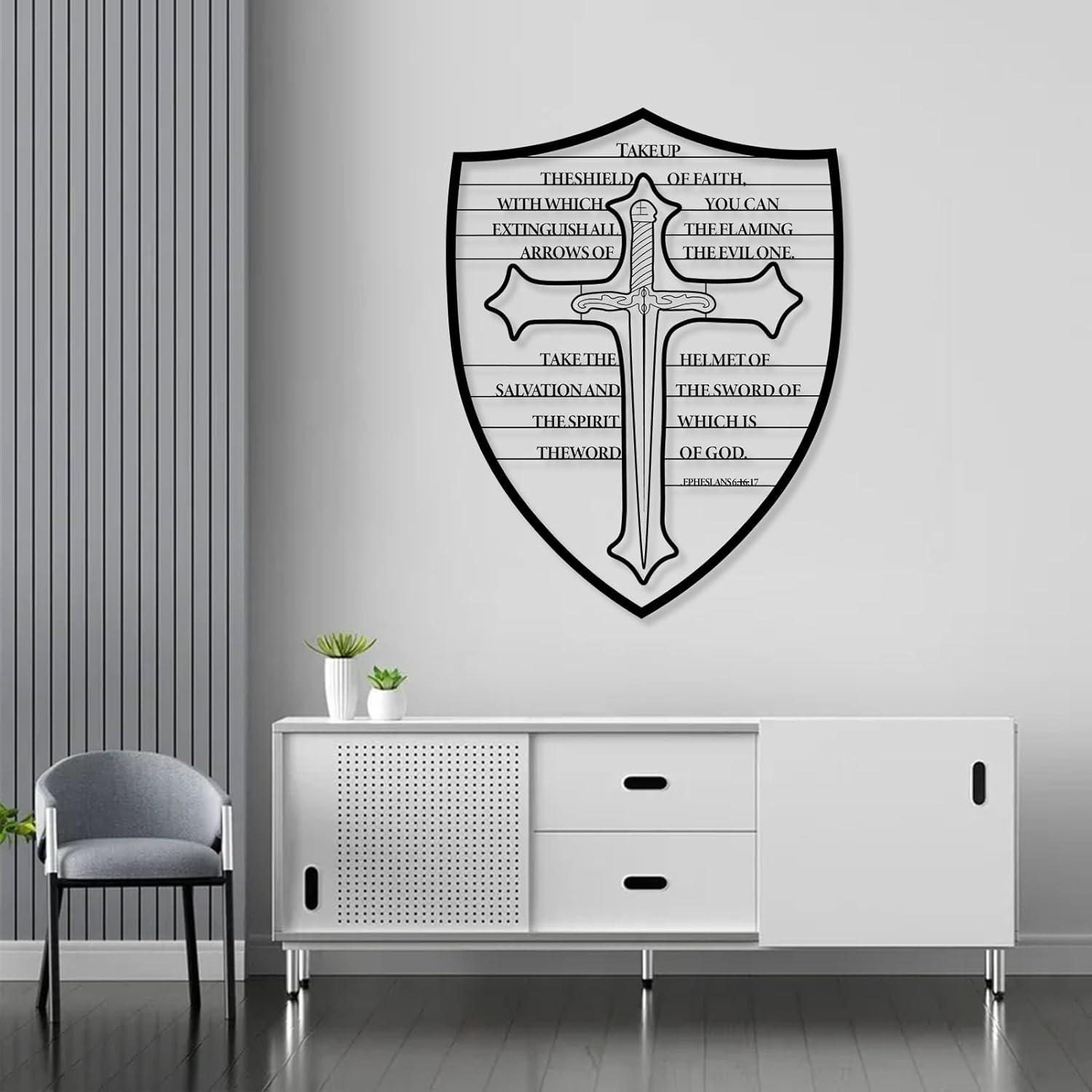Our Review of the Armour of God Metal Wall Decor: Inspiring & Stylish